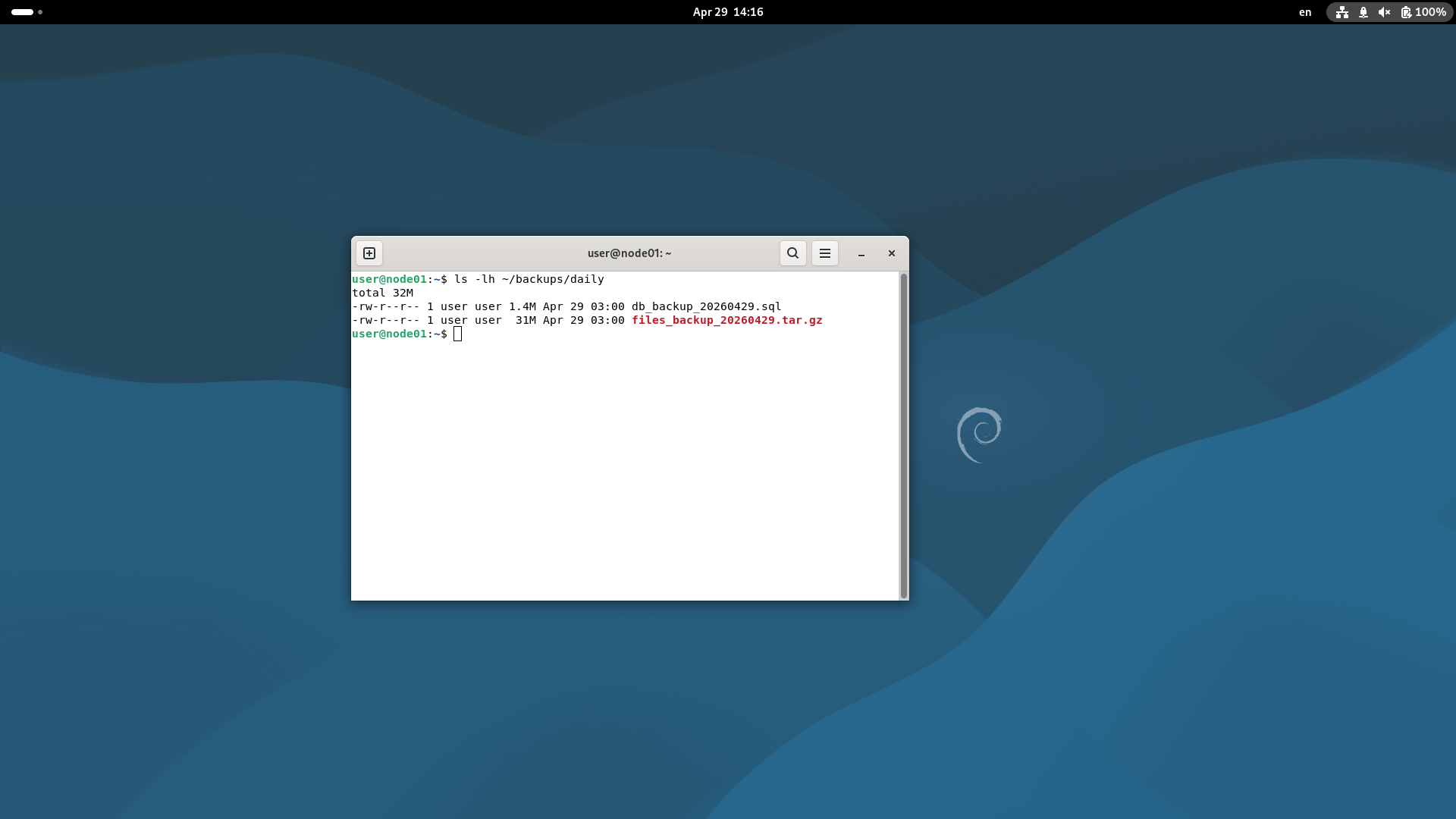 node01の静寂を守る：Docker Composeによるバックアップと物理メディアへの退避